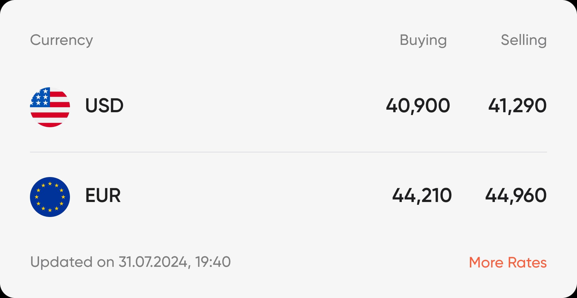 All-in-one wallet interface with floating coins