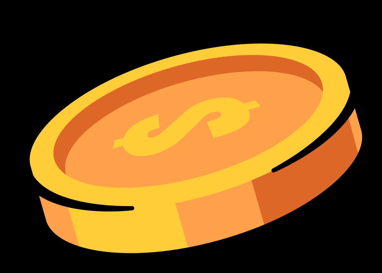 All-in-one wallet interface with floating coins