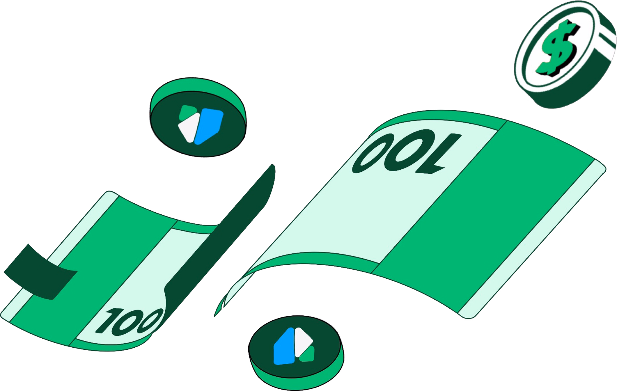 Money illustration